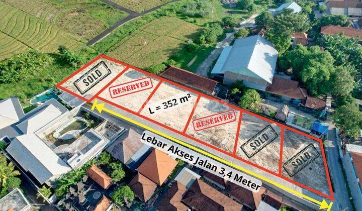 Lokasi Bagus Di Daerah Tibubeneng Tinggal 1 Unit Kavling Yang Tersisa 1