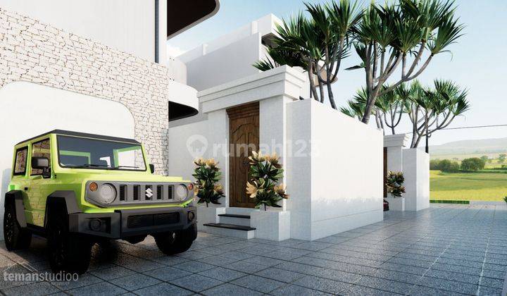 BRAND NEW 3 UNIT VILLA lokasi strategis dikelilingi villa-villa besar di Kaba-Kaba akan rampung bulan depan. harus dibeli ketiganya view sawah dan jungle view pengerjaan sudah memasuki 85% 2