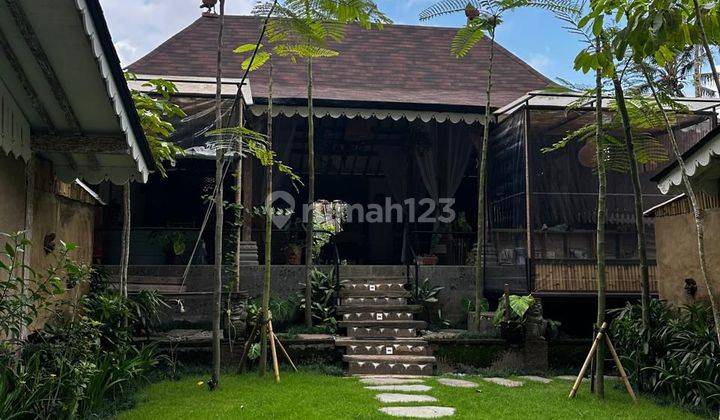 FOR SALE : VILLA WITH RIVER VIEW & JUNGLE INPAYANGAN UBUD - BALI ( Fully Furnished ) 2