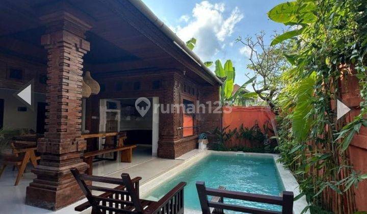 Villa 3 Bedroom Full Furnished With Ricefield Views In Peliatan Ubud 1