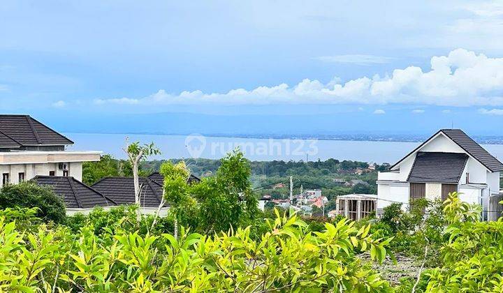 Dijual Tanah View Laut, Gunung Kota Denpasar di Jalan Bukit Bintang Puri Gading Jimbaran Badung Bali 1