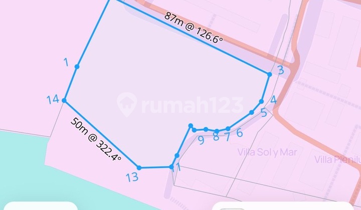 LEASEHOLD LAND: LOCATION LOS WHITE SAND BEACH NUNGALAN PECATU SOUTH KUTA BALI