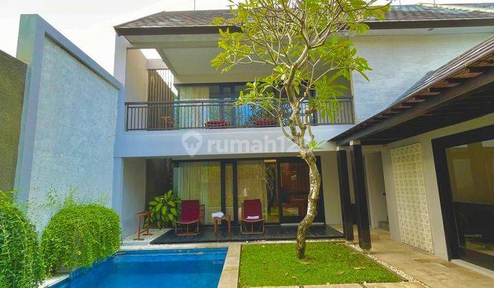 For Sale Luxury Modern Villa In Gang Baik baik Nakula Seminyak Bali One Gate System Full Furnished  1