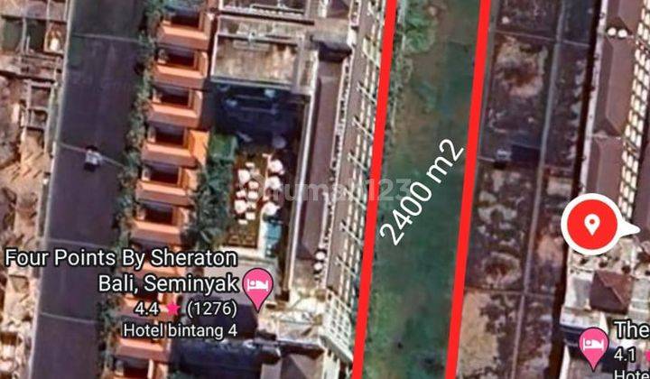 Land For Sale In Main Road Petitenget Seminyak Dijual Tanah Premium di Jalan Induk Cendrawasih Petitenget Central Seminyak  2