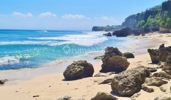 Ocean View Sunset WALKING Distance To The Beach For Sale A Plot Of Land Ocean View Sunset In The Cemongkak Pecatu Beach Tourism Area Bali 1