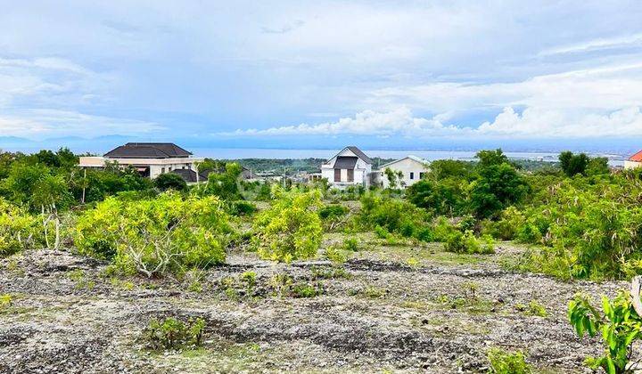 Dijual Tanah View Laut, Gunung Kota Denpasar di Jalan Bukit Bintang Puri Gading Jimbaran Badung Bali 2