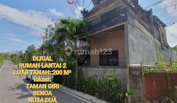 BUTUH UANG CEPAT Jual rumah lantai 2 Di area Taman Giri Benoa Mumbul Nusa Dua Kuta selatan Badung Bali 2