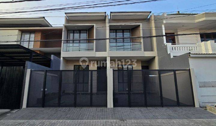 Rumah Sutorejo Utara  NEW MINIMALIS ROW 3 MOBIL 1