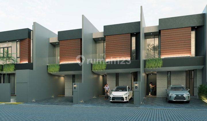 Rumah Kutisari Indah New Minimalis Row 4 Mobil Carport 2 1