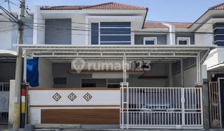 Rumah Lebak Indah Town House Galvalum Row Jalan Lebar