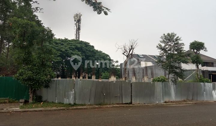 Tanah Kavling Hoek Siap Bangun di Alam Sutera (meni)