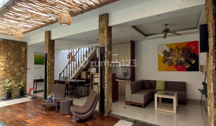 Vila 2BR Fully Furnished With Gazebo And View Nusa Dua Beach 1