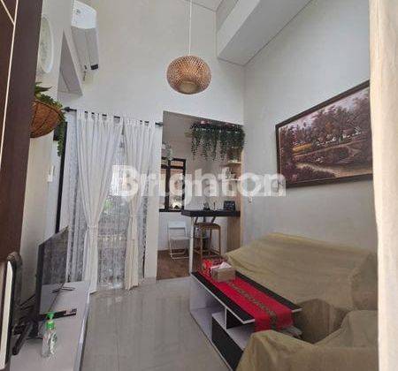 ruang tamu rumah cantik siap huni dekat