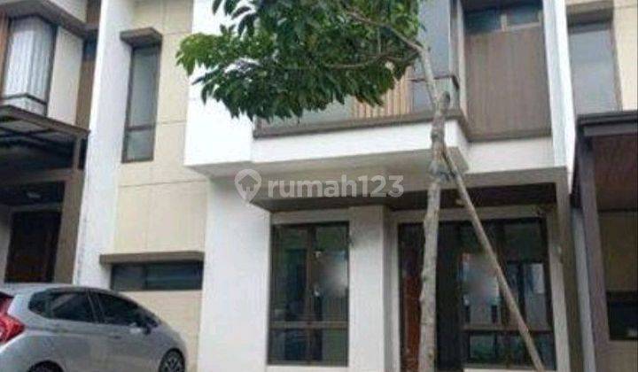 tampak depan rumah 2 lantai minimalis di