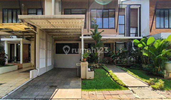 Dijual Rumah Cantik Posisi Depan Taman Lokasi Strategis di Bintaro 9 2