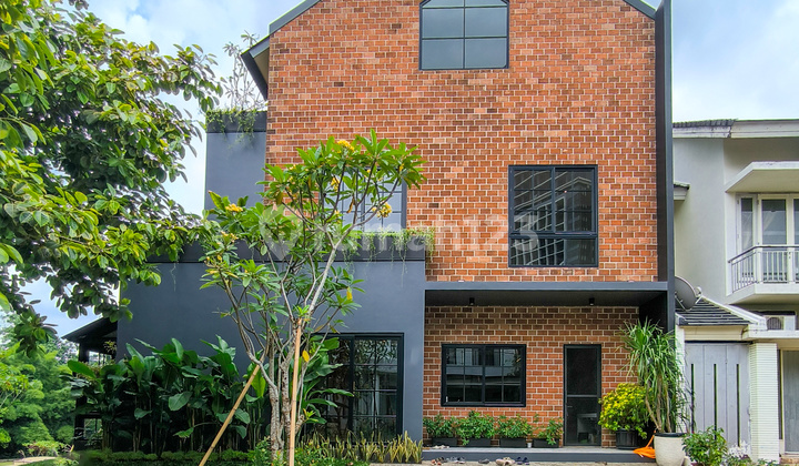 Rumah Hoek Bergaya Industrial Brand New Di Delatinos BSD CITY Rumah Hoek Bergaya Industrial Brand New Di Delatinos BSD CITY