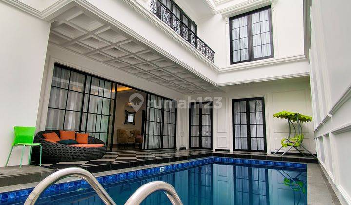 Rumah Brand New American Style dengan Pool di Bintaro Sektor 7 2