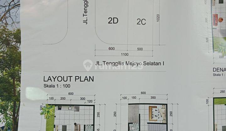 Rumah Tenggilis Mejoyo Baru Gress 1M-an 2