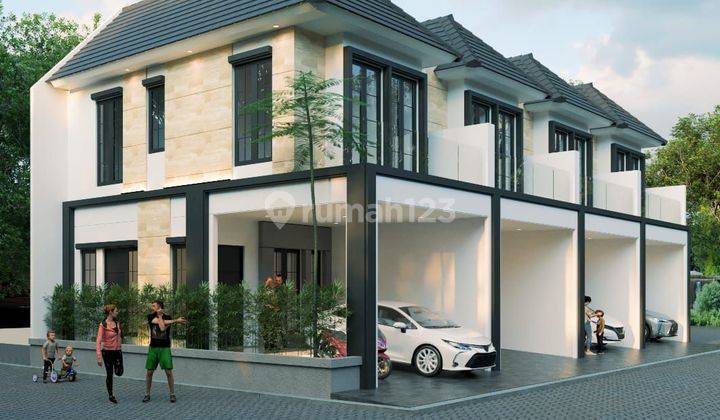 Rumah Baru 2 Lantai Ketintang Baru Minimalis 1Man 2