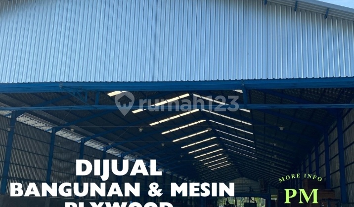 Pabrik Plywood Grobokan Kudus Lumajang 1,2 Ha
