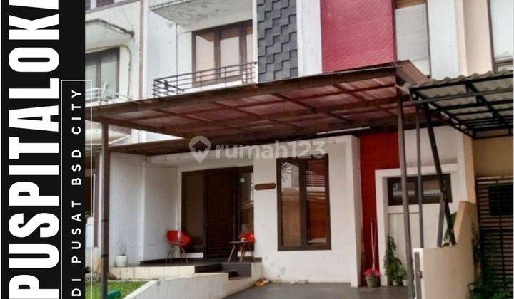 Rumah Bagus 2 Lantai dekat Alazhar di Puspitaloka BSD 1