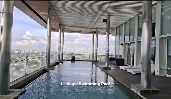 Jual Murah ! Penthouse Mewah Private Pool Dan Private Lift Di Kemang Jakarta Selatan