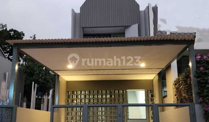 Bagus !! Rumah Modern Baru 2 Lantai Dekat Akses Toll Jakarta di Griyaloka Bsd