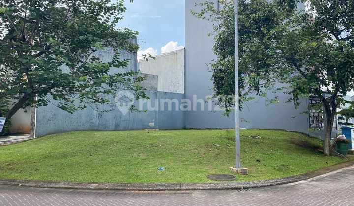 Jarang Ada !! Kavling Hook Luas 100An di Cluster BSD Dekat ke Akses Toll dan Pasar Modern