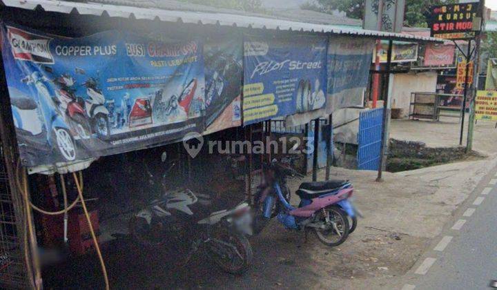 Tanah 600 m pinggir jalan utk Resto, gudang dekat tol Jatiwarna 2