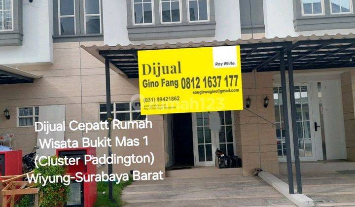 Dijual Rumah Wisata Bukit Mas 1 Wiyung- Surabaya Barat 1