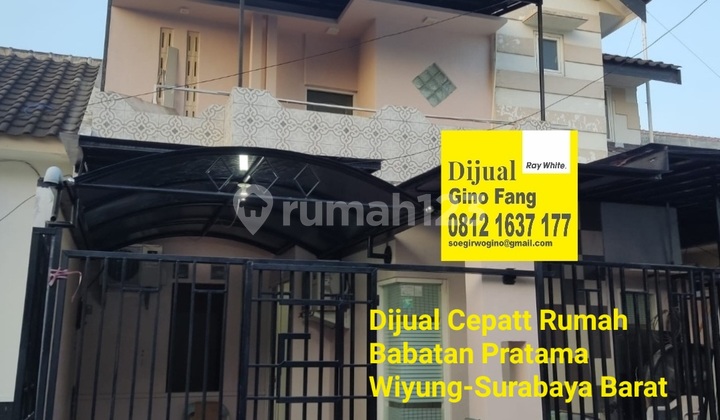 Rumah Babatan Pratama Wiyung-Surabaya Barat