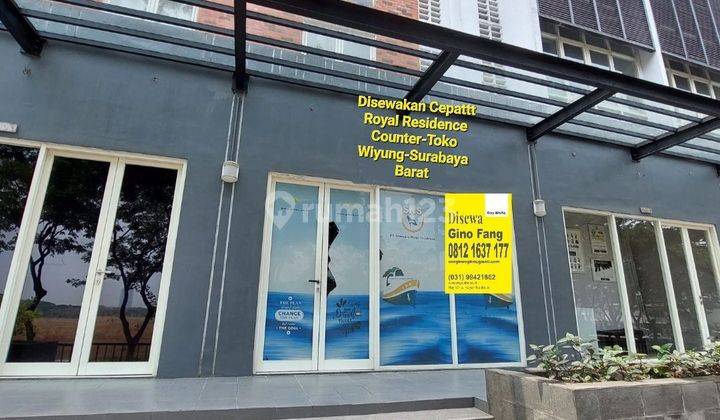 Disewakan Counter/Toko Royal Residence cityloft Wiyung-Surabaya Barat 1