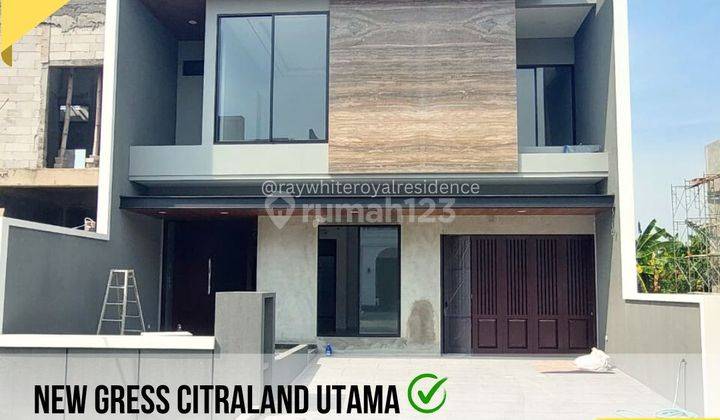 Dijual Rmh Baru Gress Citraland Utama Surabaya Barat 2