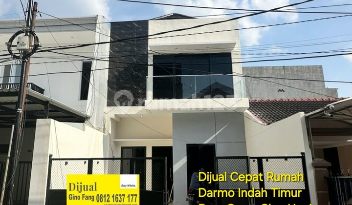 Dijual Rumah Baru Gress Darmo Indah Timur Surabaya Barat 2
