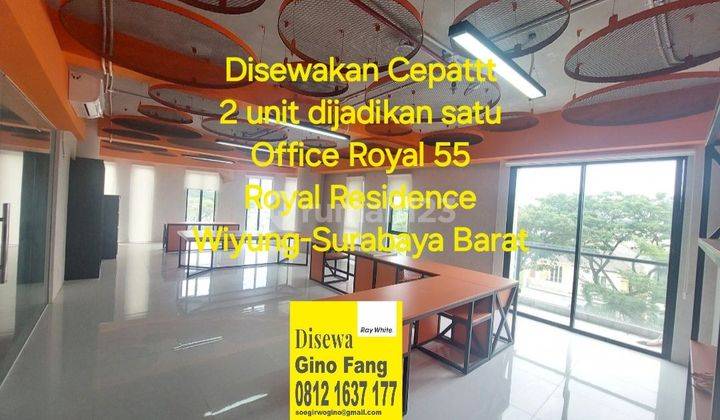 Disewakan Office Royal 55 Royal Residence Wiyung-Surabaya Barat 2