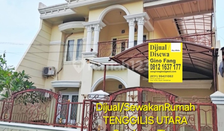 Dijual/ Sewakan Rumah Tenggilis Utara Surabaya Timur