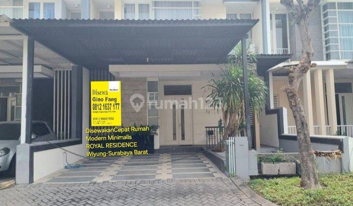 Disewakan Rumah Royal Residence Wiyung- Surabaya Barat 2