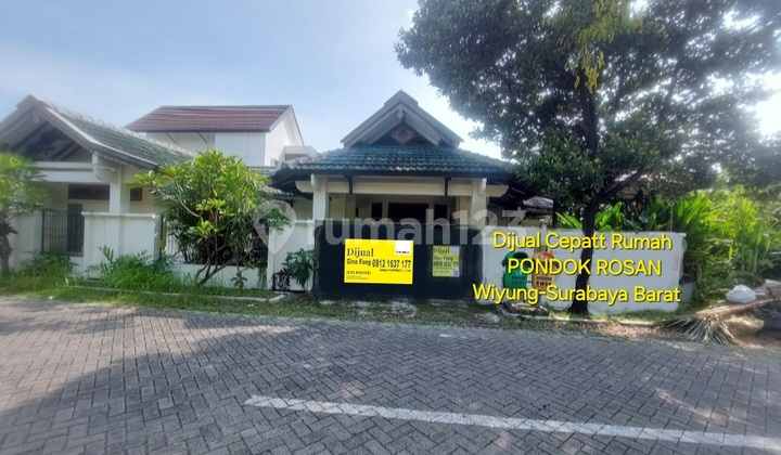 Dijual Rumah Pondok Rosan Wiyung- Surabaya Barat
