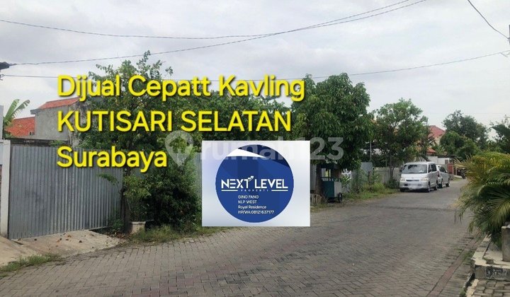 Dijual Tanah Kavling Kutisari Selatan Surabaya.timur Dijual Tanah Kavling Kutisari Selatan Surabaya.timur