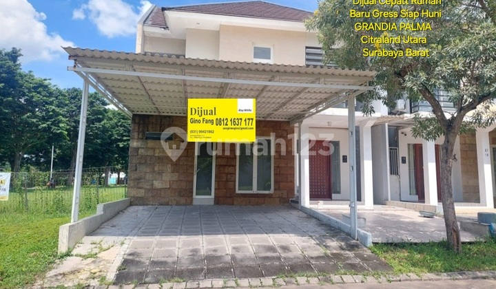 Dijual Rumah Baru Gress Grandia Palma Citraland Utara- Surabaya.barat Dijual Rumah Baru Gress Grandia Palma Citraland Utara- Surabaya.barat