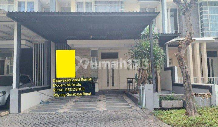 Disewakan Rumah Royal Residence Wiyung- Surabaya Barat 1