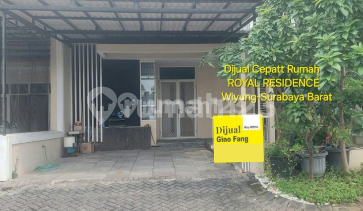 Dijual Rumah Royal Residence Wiyung- Surabaya Barat