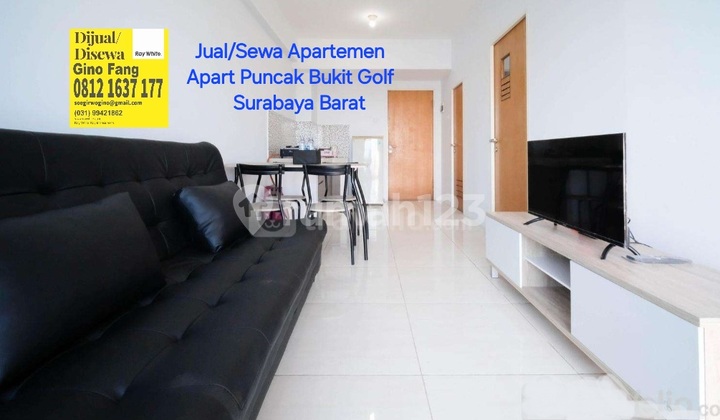 Disewakan/jual Apartemen Puncak Bukit Golf Surabaya Barat 1