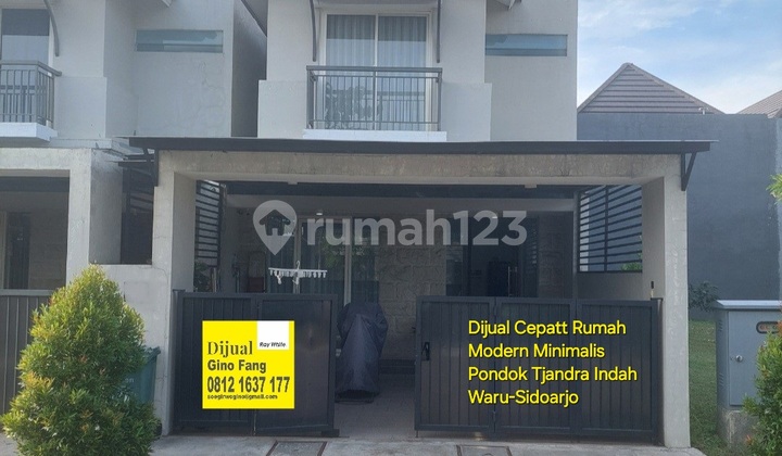 Dijual Rumah Pondok Tjandra Indah Waru- Sidoarjo