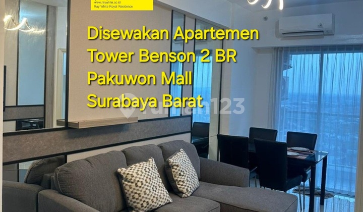 For Rent Benson Tower Apartment Pakuwon Mall West Surabaya