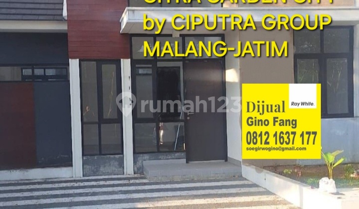 Dijual Rumah Citra Garden City By Ciputra Group Malang Jatim