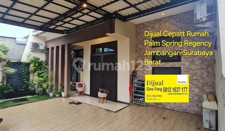 For Sale: Palm Spring Regency House, Jambangan - South Surabaya 2