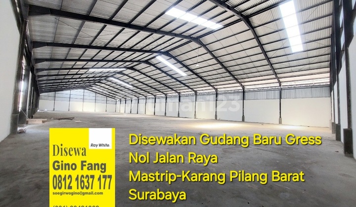Disewakan Gudang Mastrip Raya Karangpilang Barat Surabaya Disewakan Gudang Mastrip Raya Karangpilang Barat Surabaya