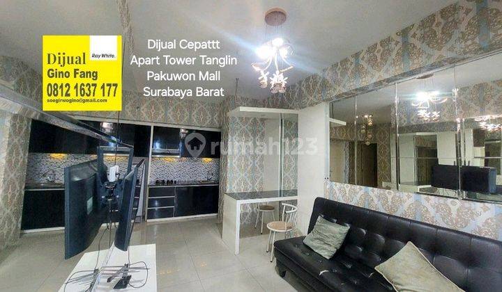 Dijual Apart Pakuwon Mall Tower Tanglin Surabaya Barat 1