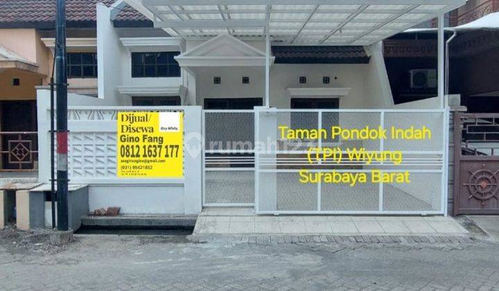 Disewakan Rumah Taman Pondok Indah(tpi) Wiyung-Surabaya Barat 1